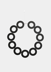 CIRCLES-Halskette Nr.11, Warmes Granit