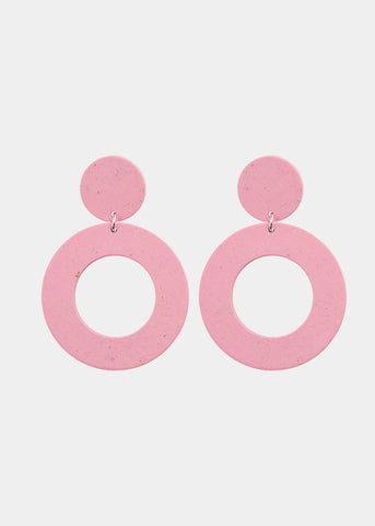 CIRCLES-Ohrringe Nr.1, Kirschblüte